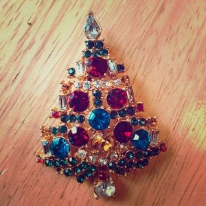 Xmas tree Brooch